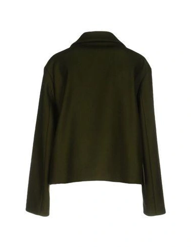 Shop Rochas In Military Green