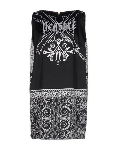 Versace 短款连衣裙 In Black