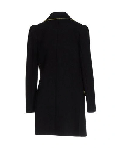 Shop Pinko Woman Coat Black Size 8 Polyester, Wool