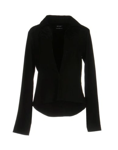 Anthony Vaccarello Blouses In Black