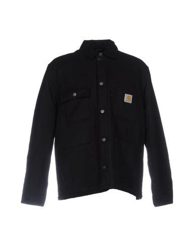 Shop Carhartt Jackets In Black