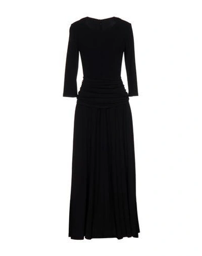 Shop Michael Kors Long Dress In Black