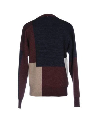 Shop Oamc Sweaters In Dark Blue