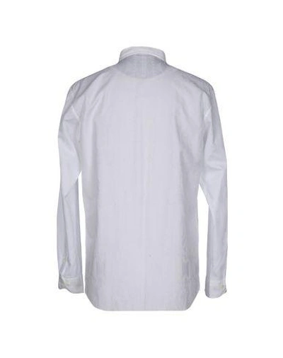 Shop Etro Shirts In White