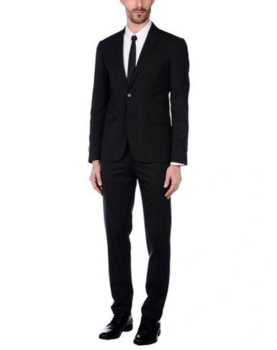 Shop Dsquared2 Suits In Steel Grey