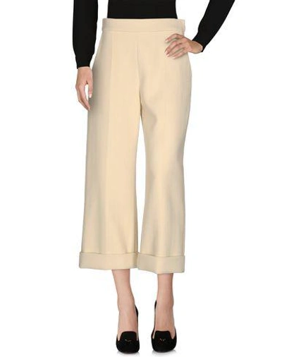 Delpozo Casual Pants In Ivory