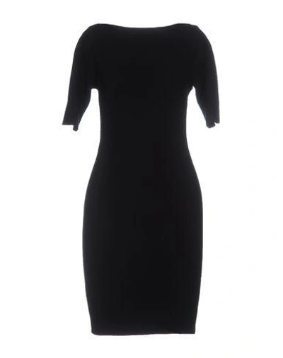 Shop Blumarine Short Dress In Black