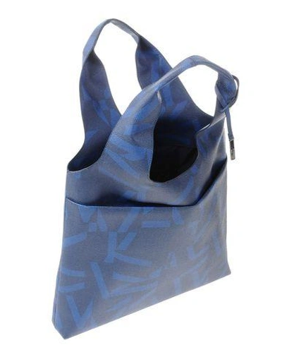 Shop Jil Sander Handbags In Dark Blue