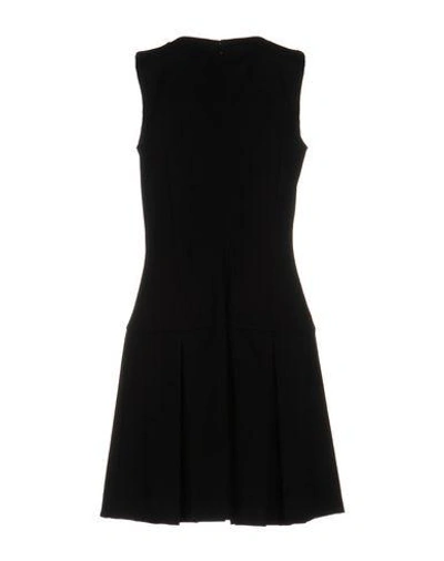Shop Michael Michael Kors Woman Short Dress Black Size 6 Polyester, Rayon, Elastane