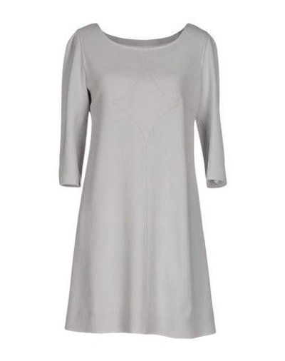 Courrèges Short Dresses In Light Grey