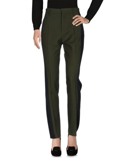 Haider Ackermann Casual Trousers In Military Green