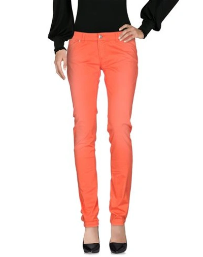 Pinko Casual Pants In Orange