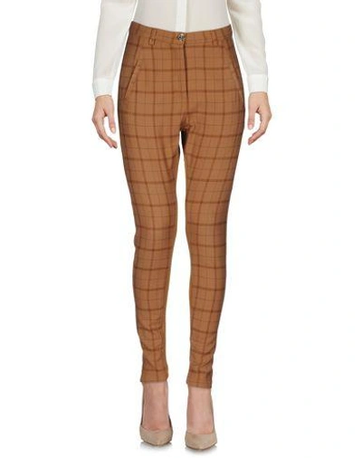 Pinko Casual Pants In Brown