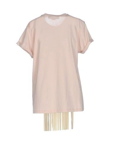 Shop Stella Mccartney T-shirt In Light Pink