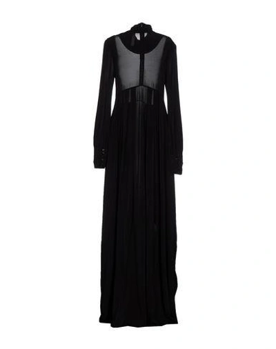 Shop Antonio Marras Long Dress In Black
