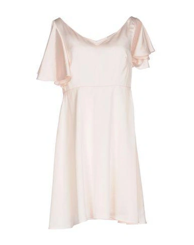 Saint Laurent Short Dresses In Light Pink