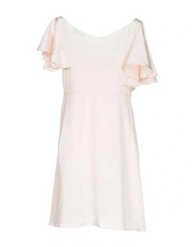 Shop Saint Laurent Formal Dress In Light Pink