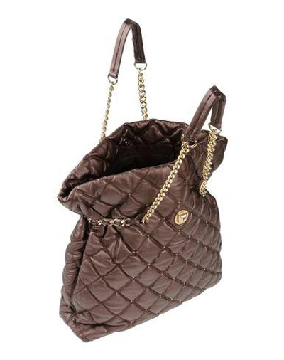 Shop Pinko Handbags In Cocoa