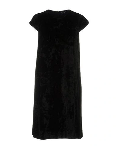 Shop Jil Sander Knee-length Dress In Black
