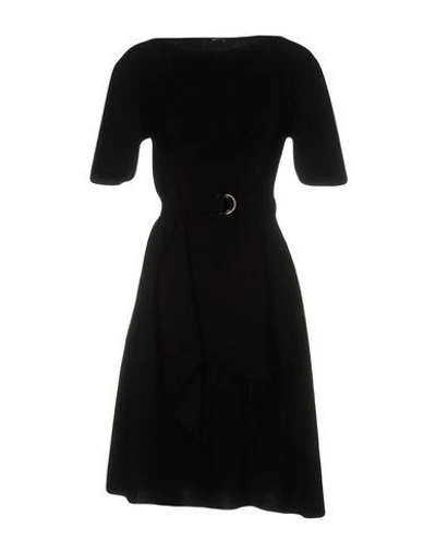Shop Jil Sander Knee-length Dress In Black