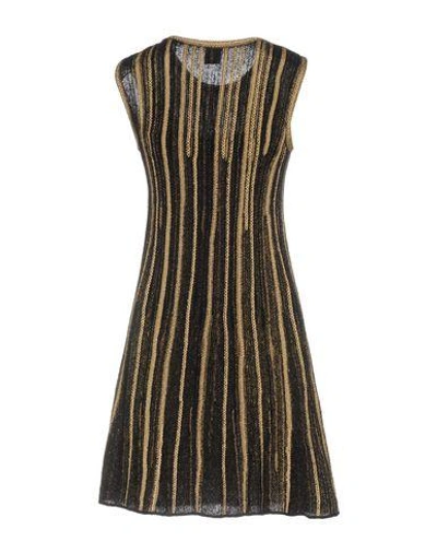 Shop M Missoni Short Dresses In Black