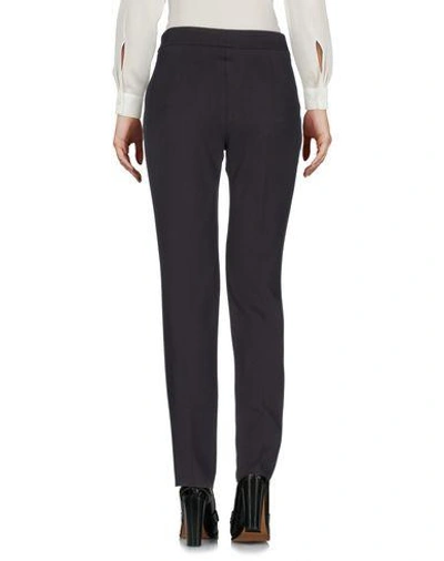 Shop Blumarine Casual Pants In Steel Grey