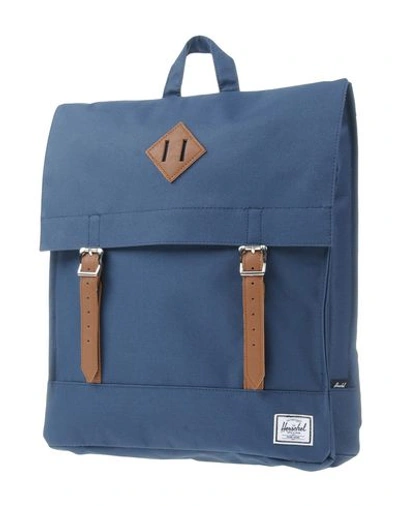 Herschel Supply Co Backpack & Fanny Pack In Dark Blue