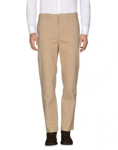 Shop Golden Goose Casual Pants In Sand