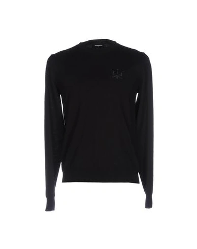 Dsquared2 Sweaters In Black