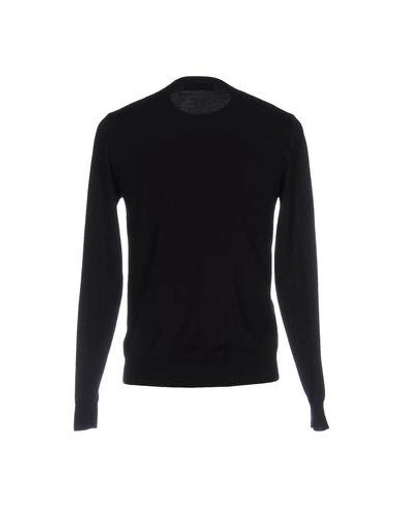 Shop Dsquared2 Man Sweater Black Size M Virgin Wool
