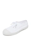 BENSIMON TENNIS BRODERIE ANGLAISE LACET SNEAKERS
