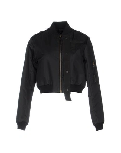 Anthony Vaccarello Bomber In Black