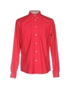 Acne Studios Shirts In Fuchsia