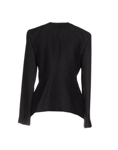 Shop Giorgio Armani Blazers In Black