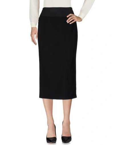 Shop Antonio Marras 3/4 Length Skirts In Black