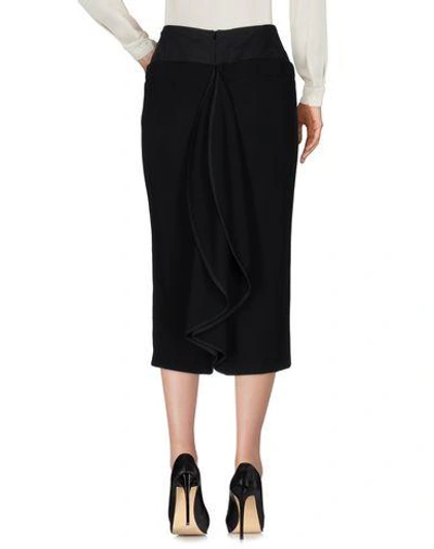 Shop Antonio Marras 3/4 Length Skirts In Black
