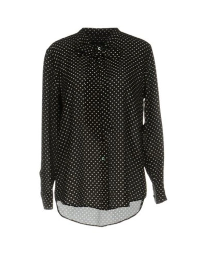 Equipment Patterned Shirts & Blouses In Black