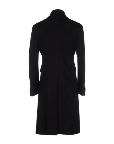 Shop Prada Coat In Black