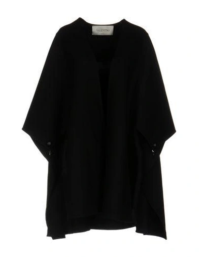 Shop Valentino Cape In Black