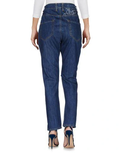 Shop Vivienne Westwood Anglomania Denim Pants In Blue