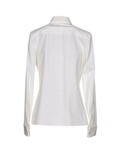 Shop Michael Kors Shirts In White