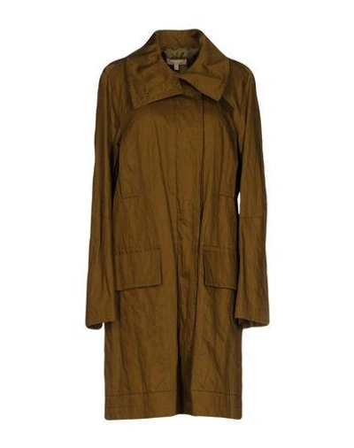 Shop Michael Kors Full-length Jacket In Military Green