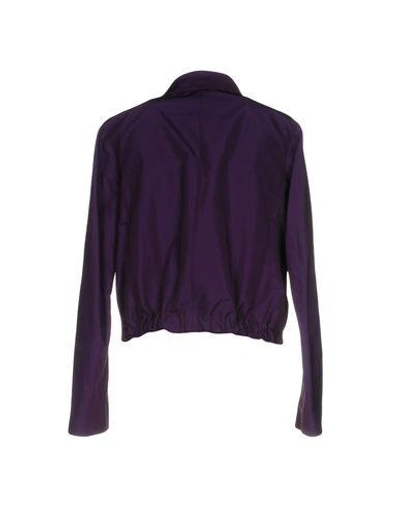 Shop Jil Sander Jackets In Purple