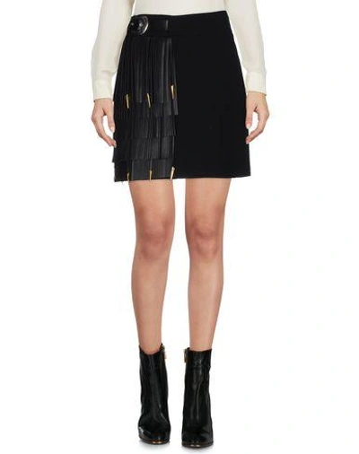 Shop Fausto Puglisi Mini Skirt In Black