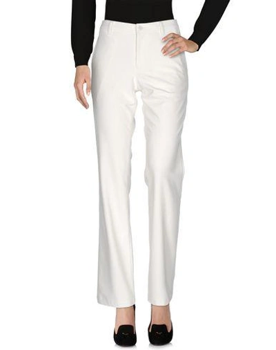 Issey Miyake Casual Pants In White