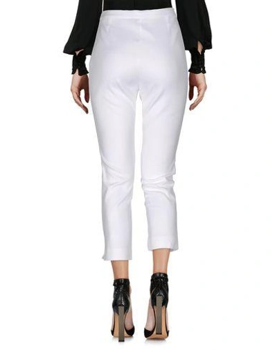 Shop Ermanno Scervino Casual Pants In White