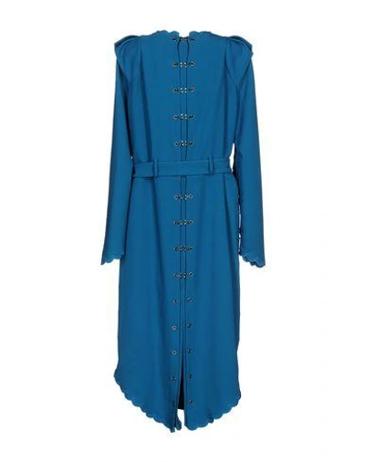 Shop Antonio Berardi Overcoats In Azure