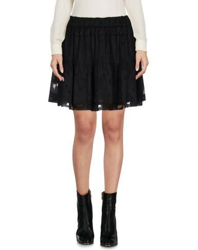 Shop Iro Mini Skirt In Black