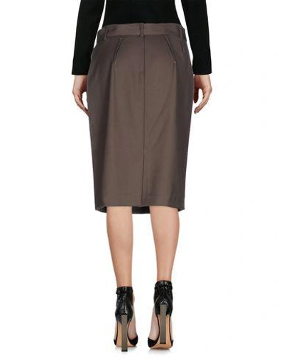 Shop 3.1 Phillip Lim / フィリップ リム Knee Length Skirt In Military Green