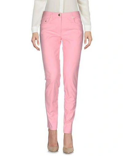 Shop Boutique Moschino Casual Pants In Pink
